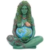 Image de Nemesis Now - Terre Mère - Terre Gaia - Figurine d'art Peinte 17.5 cm, Vert