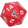 Image de NEMESIS NOW Boîte de Rangement D20 sous Licence Officielle Dungeons & Dragons, Rouge, 13,5 cm