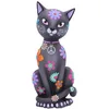 Image de Nemesis Now Hippy Kitty Figurine de Chaton Noir Hippie en résine 26 cm Cadeau Spirituel moulé dans la Meilleure résine Peinte à la Main