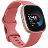 Image de Google Fitbit Versa 4 Montre connectée sport avec GPS intégré et jusqu’à 6 jours d’autonomie de batterie - compatible avec Android et iOS, Sable rose/aluminium rose cuivré