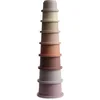 Image de Mushie Stacking Cups Toy jouet 3 en 1 Petal 8 pcs