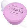 Image de Glow Recipe Plum Plump Crème hydratante pour le visage à l'acide hyaluronique, recharge   Hydratant, raffermissant et repulpant pour peaux sèches   Soin végétalien de la peau avec peptides pour