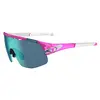 Image de Tifosi Sledge Lite Lunettes de soleil à verres interchangeables : légères, polyvalentes avec verres interchangeables, rose cristal