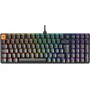 Image de GLORIOUS Gaming GMMK 2 Full Size (96%) - Clavier de Jeu mécanique, Cadre Aluminium, Personnalisable, Capuchons de Touches doubleshot, switches Fox, RGB, Disposition AZERTY française - Noir