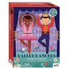 Image de Petit Collage - Ballet Dancers Magnetic Dress Up - Jeu de déguisement - 30 pièces magnétiques, Boîte de jeu - Enfants à partir de 3 ans