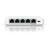 Image de Ubiquiti UniFi Flex Mini 2.5G Géré 2.5G Ethernet (100/1000/2500) Connexion Ethernet, supportant l'alimentation via ce port (PoE) USW-FLEX-2,5G-5