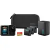 Image de GoPro HERO13 POWER BUNDLE Caméra sport 5.3K, 4K, 2.7K, Full HD, Bluetooth, double écran, écran tactile, protégé contre la poussière, étanche, WiFi, accéléré,