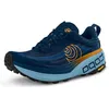 Image de Topo Athletic Hommes Vista Chaussure Trail Chaussures De Running Navy/Orange - Bleu Foncé