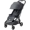 Image de Poussette Ergobaby Metro 3 avec fonction d'inclinaison, poussette de la naissance à 22kg (0-4 ans), pliable et compatible avec les sièges auto, siège ergonomique, Graphite Grey