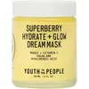 Image de Youth To The People Superberry Hydrate + Glow Dream Mask, Enriched with Antioxidants like Maqui, Vitamin C, Squalane & Hyaluronic Acid, Hydrating Face Mask for Dry Skin, 60ml