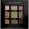 Image de Sigma Beauty Eyeshadow Palette - Earthy for Women 0.032 oz Eye Shadow