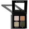 Image de Eyeshadow Quad - Caramel Apple by SIGMA for Women - 0.14 oz Eye Shadow