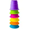 Image de Fat Brain Toys Verres à Ventouse Empilables Kupz