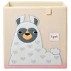 Image de 3 Sprouts - Boite Rangement Enfant - Cube de Rangement Tissu pour Jouets et Accessoires - Bac / Caisse Rangement Enfant - Boite Rangement Jouet - Idéal pour Enfants et Bébé - Lama