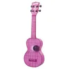 Image de Kala Brand Music Co. The Waterman Sea Glass Collection Ukulélé 4 cordes Droite Violet améthyste Soprano (KA-WMT-PL-S)