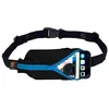 Image de Ceinture Spibelt Plus-Size, Femme Mixte, 7BL-A001-008-8.9, Noir avec fermeture éclair turquoise , Taille unique