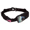 Image de SPIbelt Ceinture de Course Professionnelle à Double Poche pour Adulte - Poches Extensibles - Taille réglable - Pas de Rebond, Noir avec Fermeture éclair Noire, Adjustable Waist Band Fits Most 25