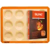 Image de Silpat Moule 12 Tartelettes   Patisserie, Tarte, Quiche, Dessert - Cuisson Maîtrisée, Démoulage Facile   Moule Silicone Antiadhésif   Résistant, Réutilisable   Qualité Professionnelle, Polyvalent