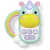 Image de Skip Hop Téléphone Portable pour Bébé Licorne - Jouet Musical avec 6 Sons et Mélodies - Poignée Arc-en-Ciel - Jouet Bébé 6 Mois et Plus Idéal pour Le Développement de la Motricité Fine