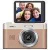 Image de Kodak Pixpro C1   Appareil Photo Numérique Ultra-Compact | 13MP BSI CMOS, Zoom 4X, Écran LCD 2.8", Flash LED, Batterie Intégrée   Marron