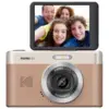 Image de Kodak Appareil photo numérique compact avec écran inclinable à 180 ° - marron
