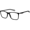 Image de Polaroid Pld D477 08A/17 BLACK GREY Eyewear Men's Acetate, Standard, 56