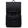 Image de Herschel Sac à dos Little America , Noir ton sur ton