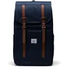 Image de Herschel Retreat Backpack Sacs à Dos Hommes Marine/Marron - Unique - Sacs à Dos Bag