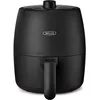 Image de BELLA Friteuse à Air Manuelle de 2 L et Multicuiseur 5-en-1 avec Plateau et Panier Antiadhésifs Amovibles et Lavables au Lave-Vaisselle, 1200 watts, Noir Mat
