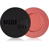 Image de Nudestix Stax All Over Color Blush Balm maquillage multi-usage pour les yeux, les lèvres, et le visage teinte Cheeky Coral 2.5 g