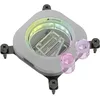 Image de CORSAIR iCUE Link XC7 RGB Elite Waterblock pour Processeur - Chambre de Circulation du Flux Transparente - Compatible avec Les sockets Intel LGA 1700, AMD AM5 et Les sockets Plus Anciens - Blanc