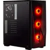Image de Corsair Carbide Series, SPEC-DELTA RGB En Verre Trempé Boîtier Gaming ATX Moyen-Tour (Flux Dâ  air Ã levé, Trois Ventilateurs RGB Inclus, Diverses Options De Refroidissement) Noir