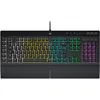 Image de CORSAIR K55 RGB PRO Clavier de Jeu Filaire à Membrane   IP42 Résistant à la Poussière et Aux éclaboussures   6 Touches Macro Intégration Elgato   Compatible iCUE   AZERTY FR   PC, Mac, Xbox   Noir
