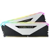 Image de Corsair Vengeance RGB RT 16Go (2x8Go) DDR4 Jusqu'à 3200MHz C16 Mémoire de Bureau (Éclairage RGB Dynamique, Optimisé pour AMD 300/400/500 Series, Compatible avec Intel 300/400/500 Series) Blanc