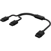 Image de Corsair iCUE Link Câble en Y - 600mm Droit - Noir