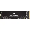 Image de Corsair MP700 Pro 2 to M.2 PCIe Gen5 x4 NVMe 2.0 SSD - M.2 2280 - Jusqu'à 12 400 Mo/s en Lecture Séquentielle - TLC NAND Haute Densité - Noir