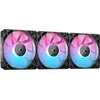 Image de CORSAIR iCUE LINK RX120 RGB 120mm Ventilateurs PWM avec Hub Système iCUE LINK - Roulement à Dôme Magnétique - Triple Pack - Noir