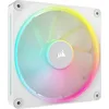 Image de CORSAIR iCUE Link LX140 RGB 140 mm PWM Ventilateur Paquet Unique   Double Boucles Lumineuses   Requiert Le iCUE Link System Hub (Vendu Séparément)   Technologie CORSAIR AirGuide   Blanc