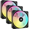 Image de CORSAIR iCUE LINK QX120 RGB à Dôme Magnétique de 120mm Ventilateurs - Noir