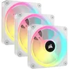 Image de CORSAIR iCUE LINK QX120 RGB à Dôme Magnétique de 120mm Ventilateurs   Blanc