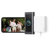 Image de Ring Video Doorbell Wired + Adaptateur secteur par Amazon | Vidéo HD, détection de mouvements avancée, alimentation par prise | Essai Ring Home gratuit 30 j.