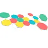 Image de Nanoleaf Shapes Hexagone Kit de Démarrage, 15 Panneaux Lumineux LED Connectés - Appliques Murales Luminaires Intérieur Modulaires RGBW Wi-Fi, Compatible Alexa, pour Salon Chambre ou Bureau Gaming
