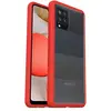 Image de Otterbox Coque React Series pour Samsung Galaxy A42 5G, Antichoc, Anti-Chute, Ultra-Mince, Protection Fine, testé Selon Les Normes Militaires, Transparent/Rouge