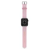 Image de Otterbox Bracelet All Day pour Apple Watch 44/45/46mm, Bracelet de rechange en silicone doux au toucher durable pour Apple Watch, Rose/Orange