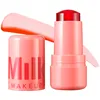 Image de Milk Makeup Cooling Water Jelly Tint   Sheer Lip + Cheek Stain with Vegan Collagen, Seawater + Aloe   Hydrating, Long-Lasting, Buildable Lip Tint + Blush   Spritz, 0.17 oz