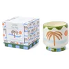 Image de Paddywax Bougies Parfumées Dopo Céramique Luxe Artisanale Peintes à la Main, 226g, Palmier - Palmiers Luxuriants
