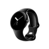 Image de Google Pixel Watch   Montre connectée Android avec suivi et analyse des activités   Boîtier en acier inoxydable Noir Mat avec bracelet sport couleur Noir Volcanique, WiFi/BT