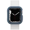 Image de OtterBox All Day Bumper pour Apple Watch Series 9/8/7-41mm, Antichoc, Anti-Chute, élégant étui de Protection Watch, protège l'écran et Les Bords, Bleu/Gris