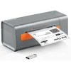 Image de VEVOR Imprimante d'Étiquettes Thermique Direct 4x6 Code à Barres USB Haute Vitesse 150 mm/s 203 dpi pour Colis Expédition Compatible avec Amazon/Ebay/Etsy/UPS Prise en Charge Windows/MacOS/Linux Gris