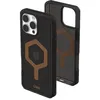 Image de Urban Armor Gear UAG Coque Souple conçue pour iPhone 16 Pro Max   Compatible avec Chargement MagSafe   Coque de Protection MIL-STD Fine Anti-jaunissement Transparente Antichoc MIL-STD   Noir/Bronze